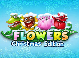 Flowers Christmas Edition slot screenshot