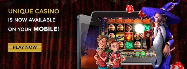 unique casino promo